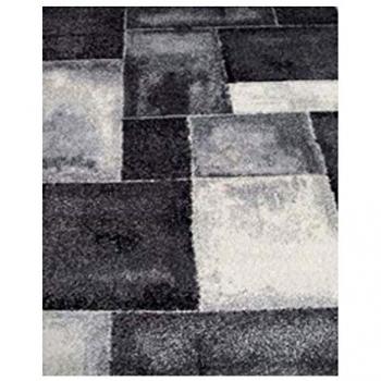 Alfombra Infinity 100% Polipropileno Gris 55 x 110 cm - Calidad Crevicosta