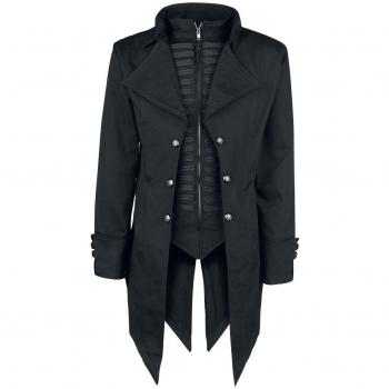 Poizen Industries Barnes Coat Abrigo Negro