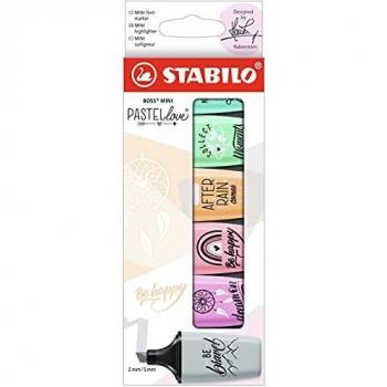 STABILO Boss Mini Pastove 2.0 - Rotuladores fluorescentes