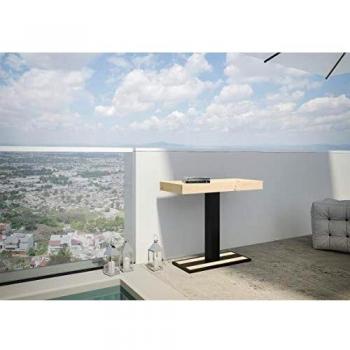 Consola extensible 90x40/290 cm Capital Premium Estructura Abeto Teñido Antracita