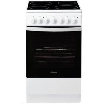 Cocina Vitrocerámica Indesit IS5V5PCWFR 59L 4 Fuegos Blanca A