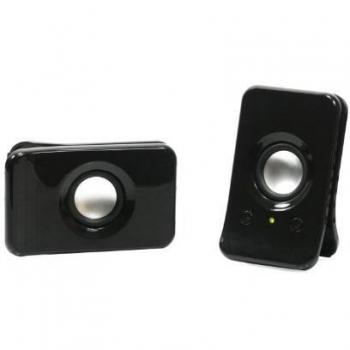 Ewent EW3520 - Sistema de altavoces 2.0 portátiles para ordenador