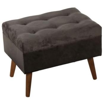 Banqueta Alexandra House Living Negro Madera 60 x 45 x 40 cm Arcón