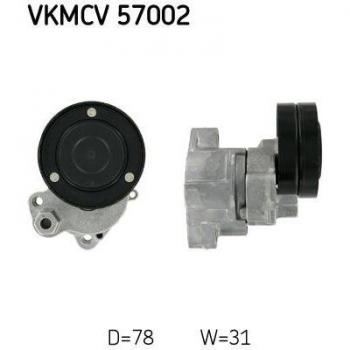 SKF VKMCV 57002 Tensor de correa, correa acanalada en V, Tensioner Pulley, timing belt; Deflection/Guide Pulley, timing belt
