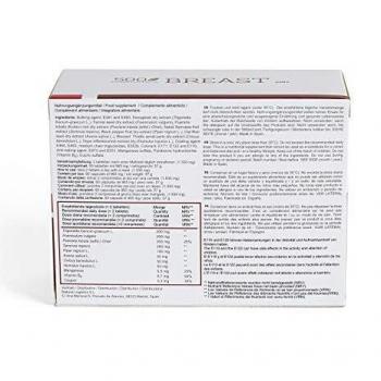 500Cosmetics Breast - Complemento Natural para la mujer - 60 Tabletas.