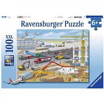 Ravensburger Construction Site at the Airport 100-Piece Puzzle