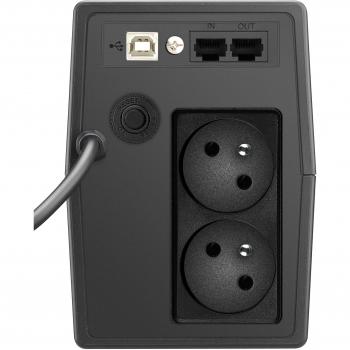 PowerWalker VI 800 SCL FR UPS con Protección de Sobretensión y Regulación Automática de Voltaje (AVR)