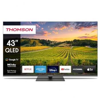 Televisor QLED 4K Ultra HD 43'' Smart TV Thomson 43QG5C14 con Google TV