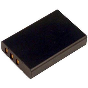 Batería Recargable para Cámara Digital 3.7V 1800mAh con Cargador, Color Negro