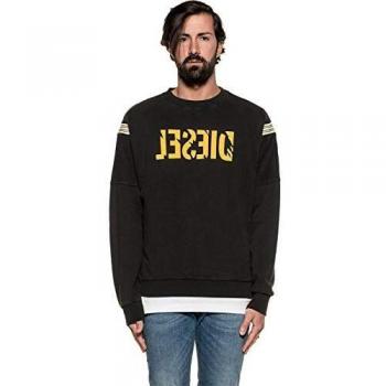 Diesel 00SH49 0EATT 900 Sweaters Hombre Yellow/Black L