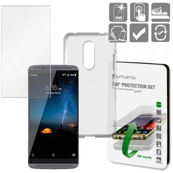 4smarts 360° Protection Set para ZTE Axon 7 transparent