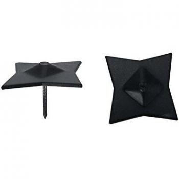 Imex El Zorro B-73600 El Zorro B-73600-Pack de 10 Unidades Clavo Estrella-pirámide, 40 x 30 mm