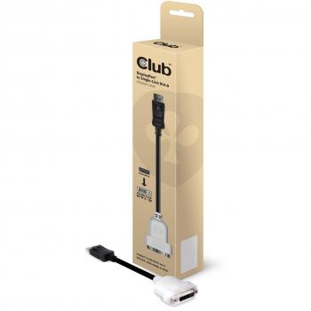 CLUB3D UltraAV DisplayPort to DVI-D Passive Adapter