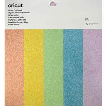 Cricut Muestrario de Cartulina, Pastel – 30.5 cm x 30.5 cm