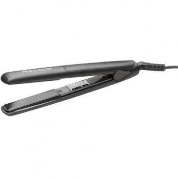Plancha de Pelo Retro RUPDP91 - Color Negro con Spray Lisciante Koster 150 ml
