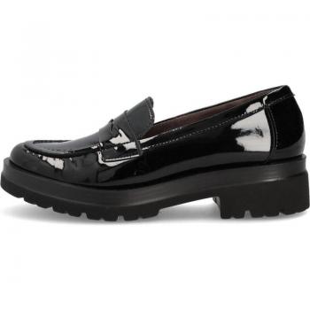 Mocasines de Mujer Pitillos en Color Negro