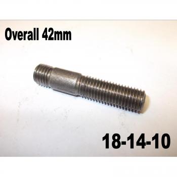 4 x 5/16 UNC/UNF colector de escape studs 1,5/8 Inch General 42 mm 18 – 14 – 10