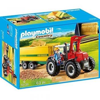 PLAYMOBIL Country 70131 Tractor con Remolque, A partir de 4 años