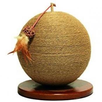 Rosewood Parsley Natural Jute Cat Scratcher, 33 x 30 cm