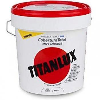 Titanlux Cobertura Total pintura para paredes Blanco 4L