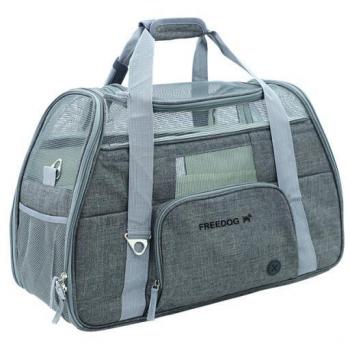 Transportín Crossworld Gris 51X23X35 cm