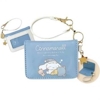 Cinnamoroll Blue Pass Holder Wallet - Leisurely Natural Series Accessory