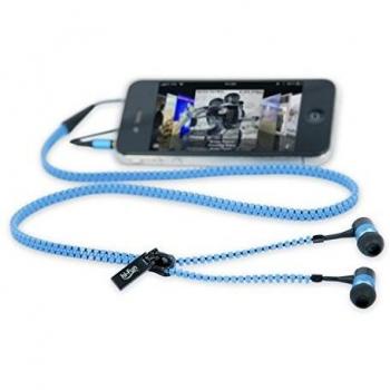 Hi-Fun - Hi-Zip auriculares blue/blue 13196