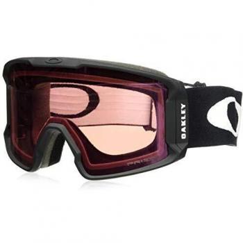 Oakley Line Miner Prizm Ski Goggles Matte Black with Hi Pink Lenses
