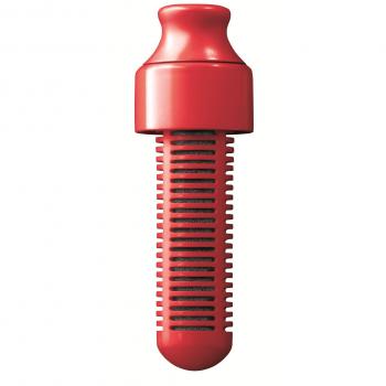 Bobble FILRD - Filtro de carbón activo para botellas, color rojo