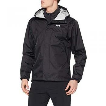 Helly Hansen Men's Loke Waterproof Breathable Hooded Jacket Black Size L