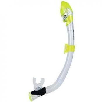 Seac Fast Dry Tubo con Boquilla Ergonómica de Silicona, Unisex Adulto, Amarillo, Talla Única