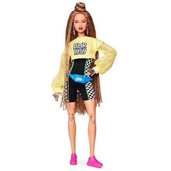 Barbie BMR1959 Streetwear Doll Set with Bike Shorts, Romper & Cropped Sweatshirt