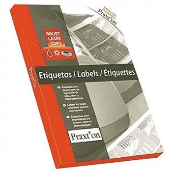 Etiquetas Impresora PRAXTON 105 x 148 mm. 400u, Caja x100 Hojas