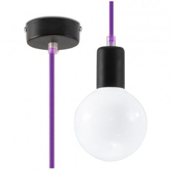 LEDBOX Lámpara de techo EDISON violet