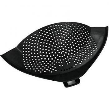 Metaltex Clip-On Escurridor con Pinza para recipientes, Negro, 30 x 10 x 1.5 cm