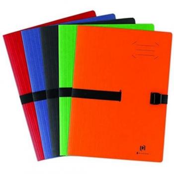 Carpeta de documentos Oxford Bicolor Recyc+, DIN A4, clasificada y ecológica