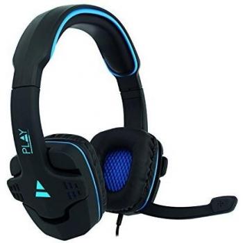 Auriculares C/MICROFONO EWENT PL3320 2xJACK-3.5MM Negro