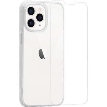 Pack Funda TPU Transparente + Cristal Templado para iPhone 13 Pro - MyWay