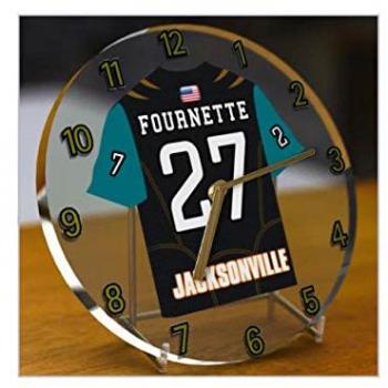 Liga Nacional de fútbol americano NFL lotmusic relojes - AFC sudamericano camiseta de fútbol Relojes - cualquier nombre, cualquier número, cualquier equipo JACKSONVILLE JAGUARS