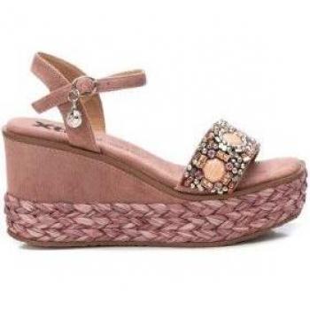 Sandalias de cuña XTI 142677 para mujer en color rosa