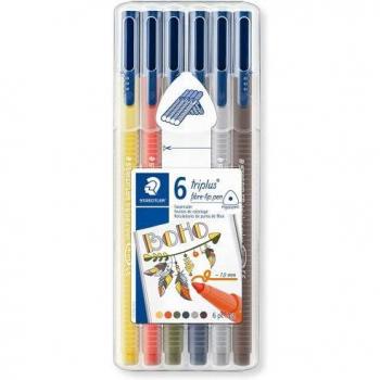 Rotuladores Staedtler Triplus Color 323 - Pack de 6