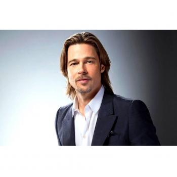 Brad Pitt (37x24 inch, 91x60 cm) Silk Poster Seda Cartel PJ1B-474A