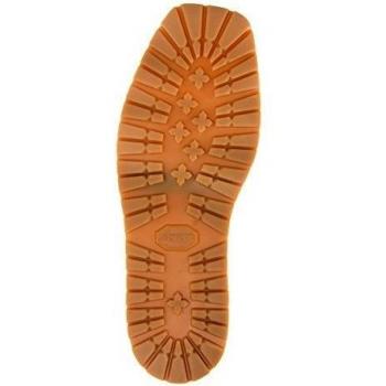 Vibram 1220 Asideros Completo suelas -caramelo- 8 mm espesor. 1 par para reparación zapatos Reparaciones de Suelas Creado aire libre,lumberjack,trabajo y caminar zapatos Máxima tracción y excelente - Caramel, 45/46