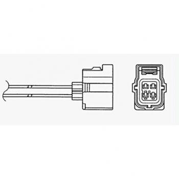 Sonda Lambda NGK 90748 para Mitsubishi Outlander 2 SUV, Outlander 3 y Lancer 7 Limousine