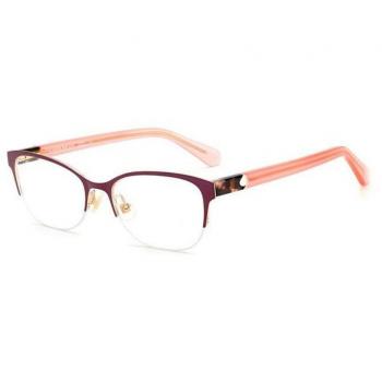 Kate Spade Ferrara Eyeglasses, Purple female, Size: 49 MM