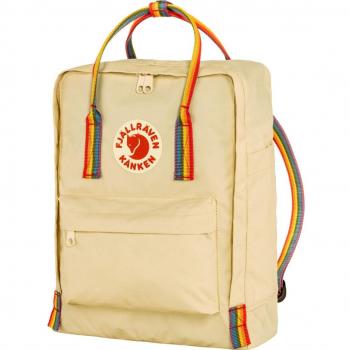 Fjällräven Kånken Rainbow Light Oak Backpack 16L