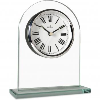 Acctim 36537 Adelaide Reloj de chimenea, cristal