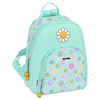 Mini Mochila Smiley World 'Summer Fun' 25x30x13cm - Safta