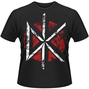 Plastic Head Dead Kennedys Distressed Dk Logo Men's T-Shirt Black X-Large