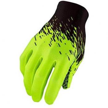 Supacaz SUPAG Long Glove-Black/Neon Yellow-L Guantes para ocasión Especial, Amarillo, Estandar Unisex Adulto